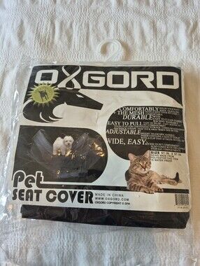 Oxgord pet seat cover 57" x 57" waterproof car beach protection NEW